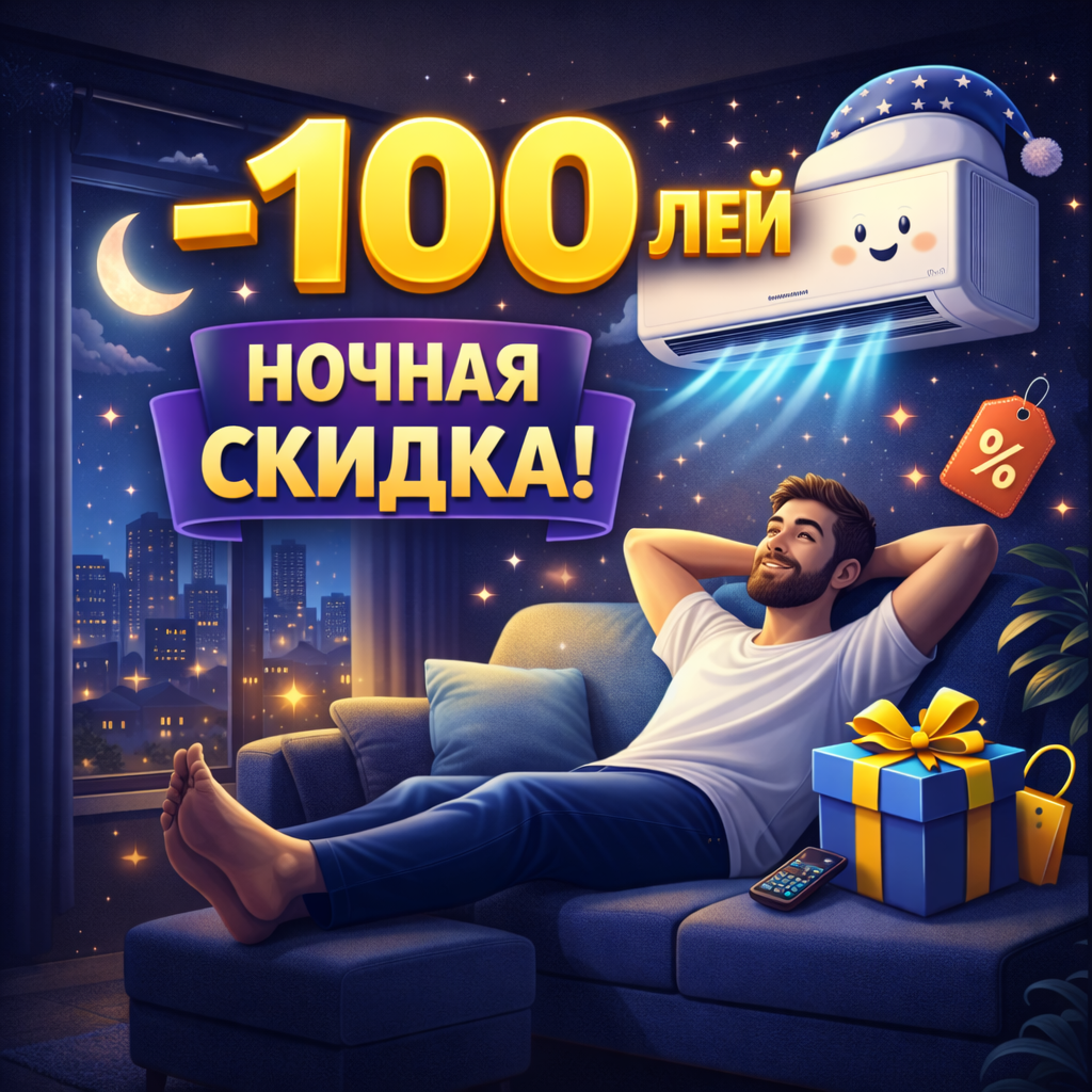 Ночная скидка Vector Clima